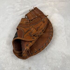 Vintage MacGregor GB20 Moose Skowron Autograph Model First Base Mitt Leather USA